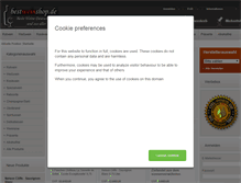 Tablet Screenshot of bestweinshop.de